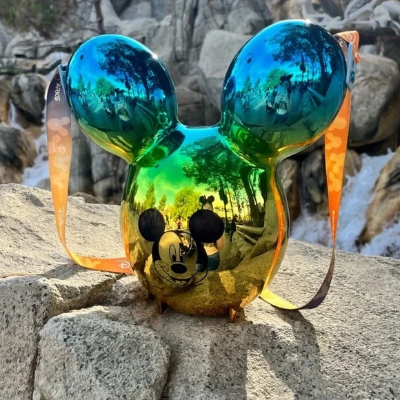 Disney Parks Mickey Sunrise Ballon Popcorn Bucket - Picture 4 of 5